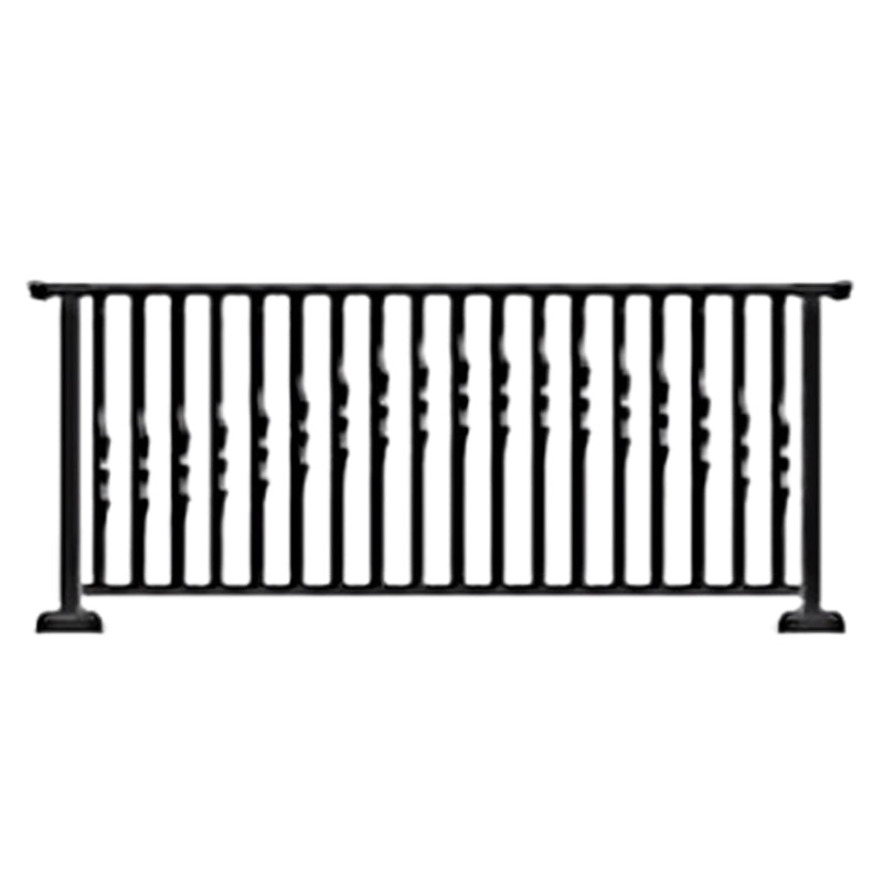 hengze Wrought Iron Balcony Railings Indoor Outdoor Safety Guardrails Custom Height Rust-Proof Carved Home Balcony Handrails(Please consult customer service for pricing)