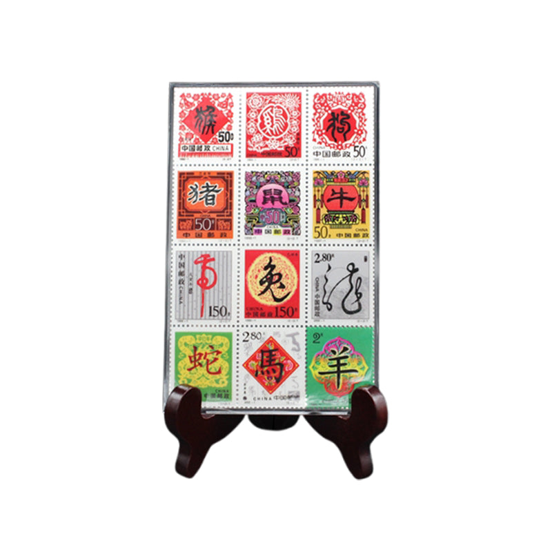 JINJIASH Cultural and Creative Metal Products(Please consult customer service for pricing) Haute couture Postage stamp Metal handicraft