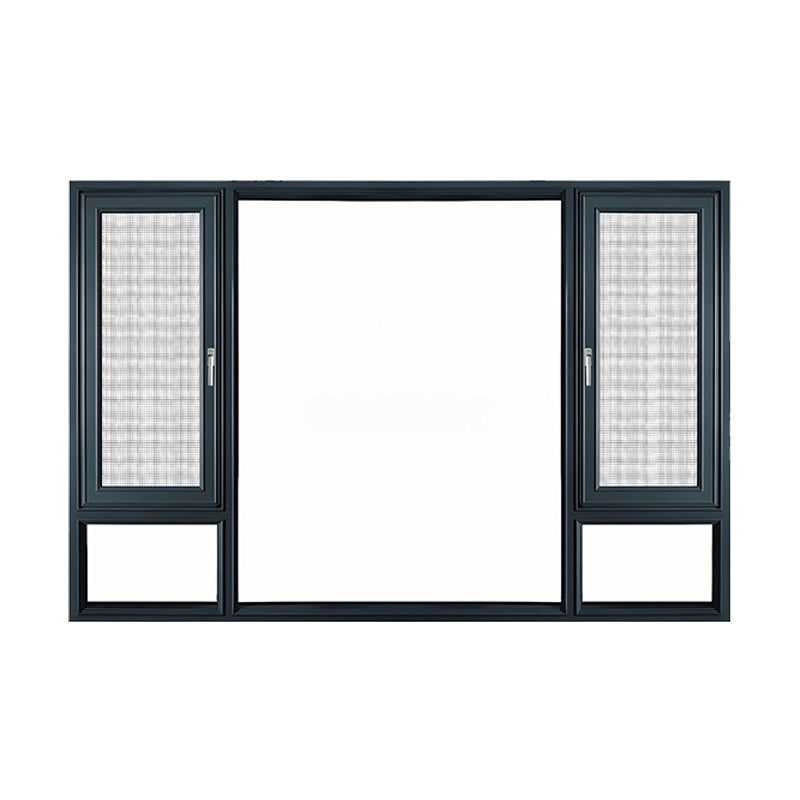 Ruisheng Broken bridge aluminum heat insulation casement window(Please consult customer service for pricing) Floor-to-ceiling windows Sun protection and heat insulation Anti-theft integrated window