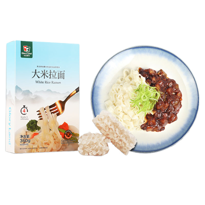 GloryLand white Ramen Rice 0 Added children pregnant women sugar friends Light diet low fat low calorie