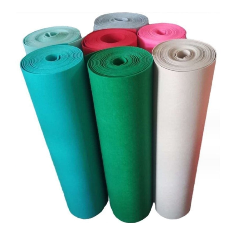 aierfeite Colored nonwoven felt Coloured felt fabric reinforced felt fabric