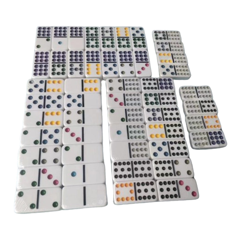 qingyu Double Twelve Colorful Dot Tin Boxed Dominoes(Please consult customer service for pricing)