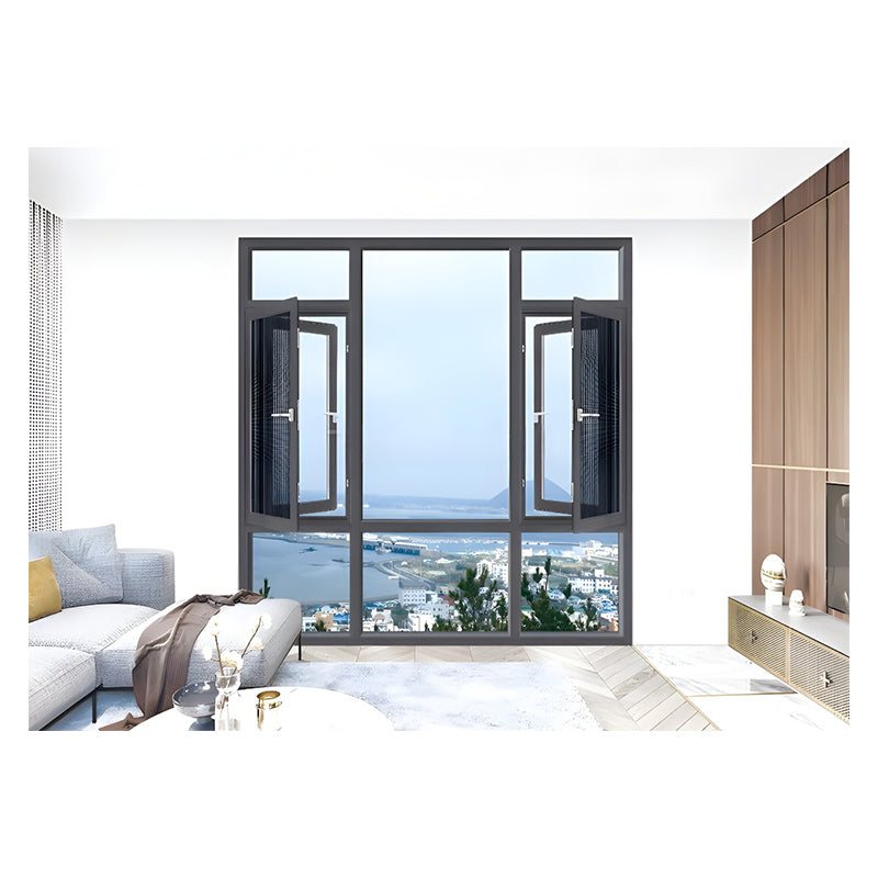 Ruisheng Broken bridge aluminum heat insulation balcony casement window(Please consult customer service for pricing) Floor-to-ceiling windows Sun protection and heat insulation