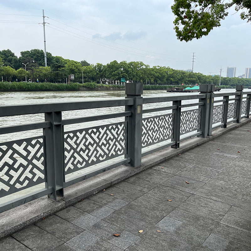 yinweite YWT-HD-4 Power bridge railing(Please consult customer service for pricing) Outdoor railings outside the household fence fence aluminum fence handrail