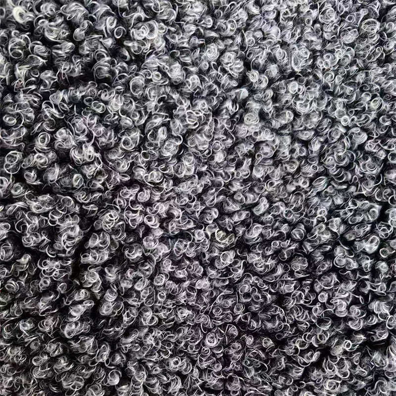 rilei Teddy fleece Garment fabrics for women's clothing, men's clothing, overcoat fabrics, light fashion, casual styles for both men and women, children's clothing styles, toy fabrics, composite fabrics 190/250g 1200kg