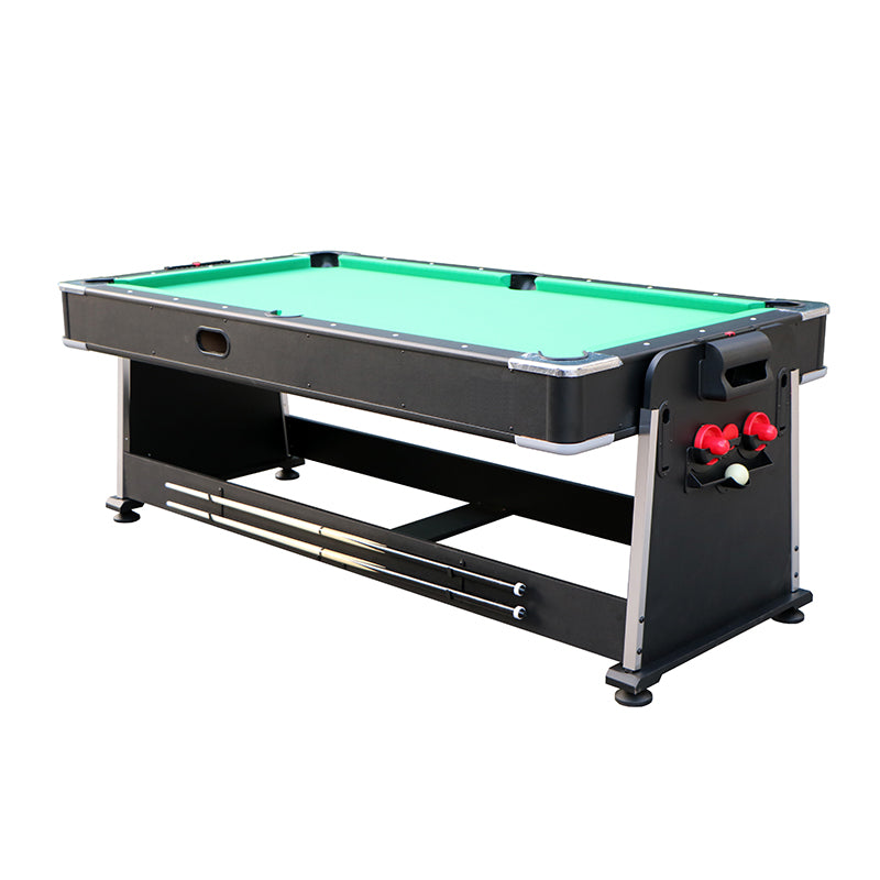 guanqiu 7' 4-in-1 Multi-Purpose Pool Table: Pool Table/Air Ball Table/Ping Pong Table/Table Top (P471D01)