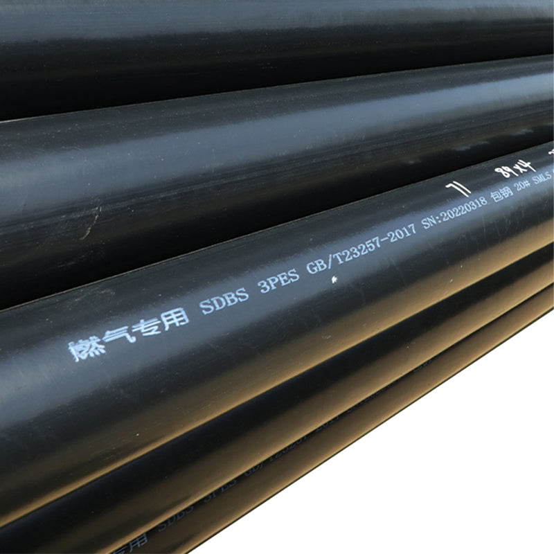 Baisheng 3-Layer PE Coated Steel Pipe Reinforced Anti-Corrosion Buried Pipeline(Please consult customer service for pricing)