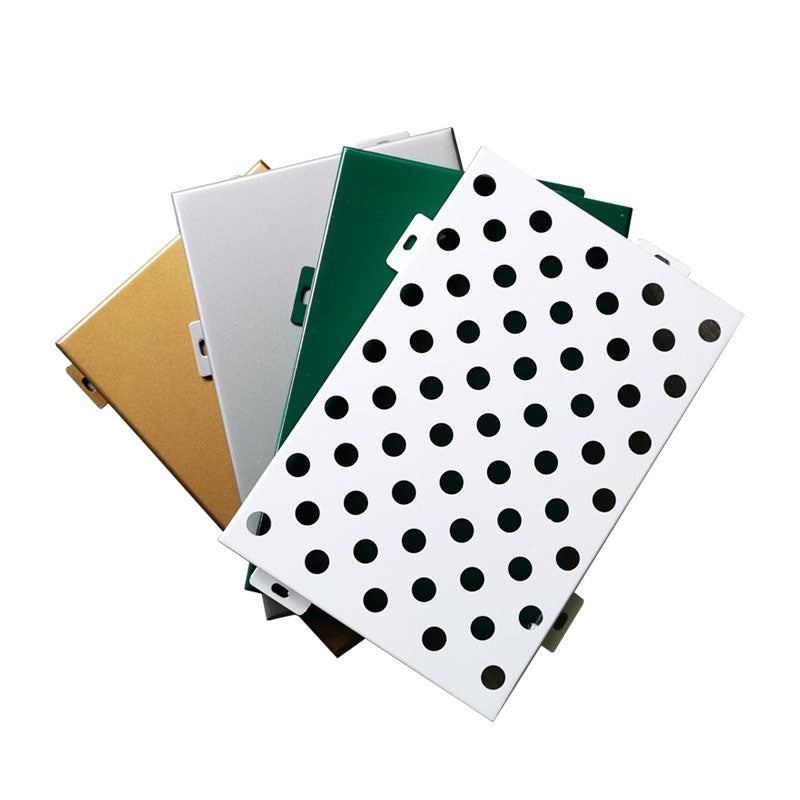 Hangwall Aluminum Veneer(Please consult customer service for pricing) Perforated curtain wall decoration aluminum veneer