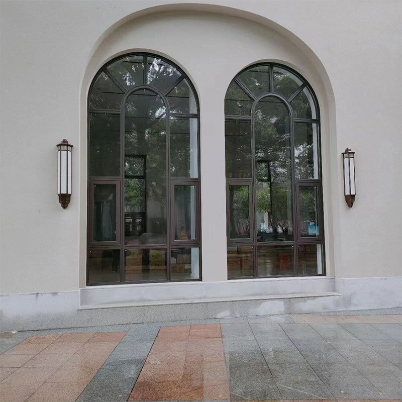 bojiu Casement Window(Please consult customer service for pricing) Broken bridge aluminum doors and Windows sealed balcony sun room customization