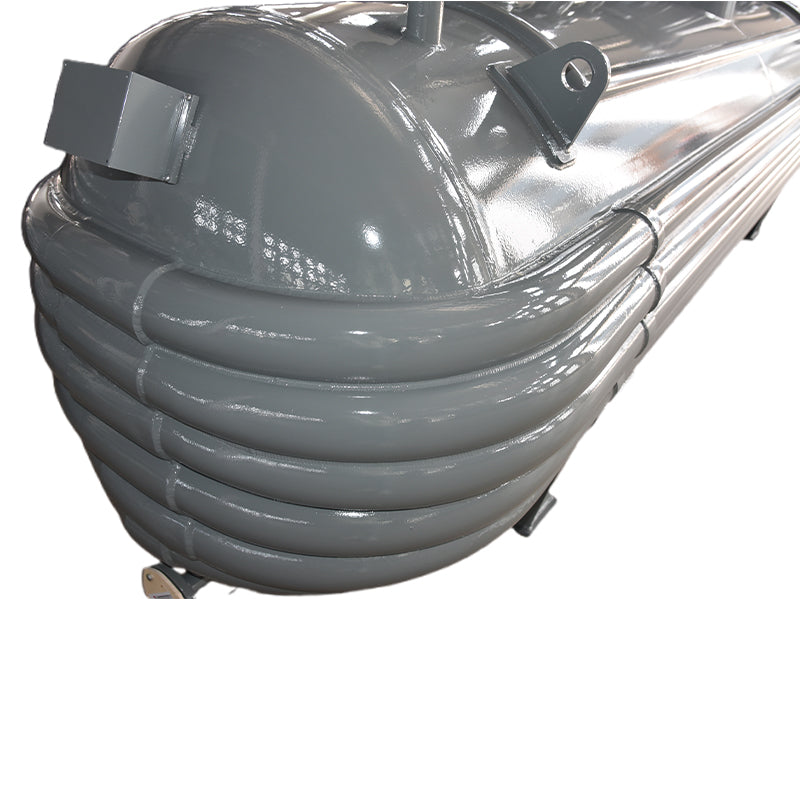 Chinaite Lined Horizontal Storage Tank with External Coil Heavy-Duty Corrosion Acid Alkali Resistant(Please consult customer service for pricing)