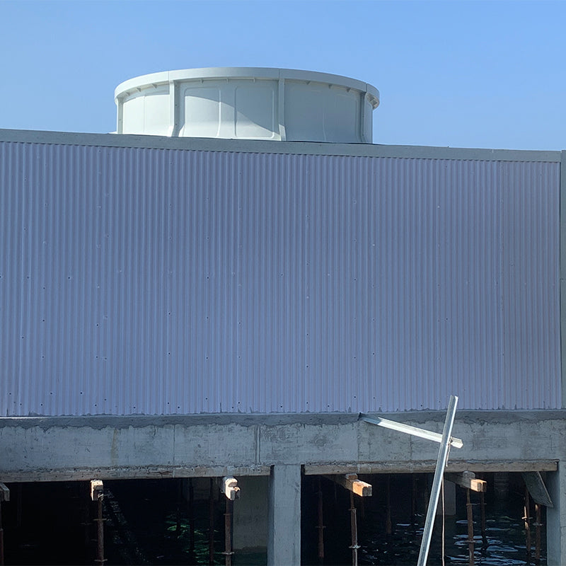 huadong HT1, HT2, HTD, square cross-flow 50t/h-1200t/h glass fiber reinforced plastic cooling tower (can be more than one assembly)(Please consult customer service for pricing) Industrial FRP cold water tower
