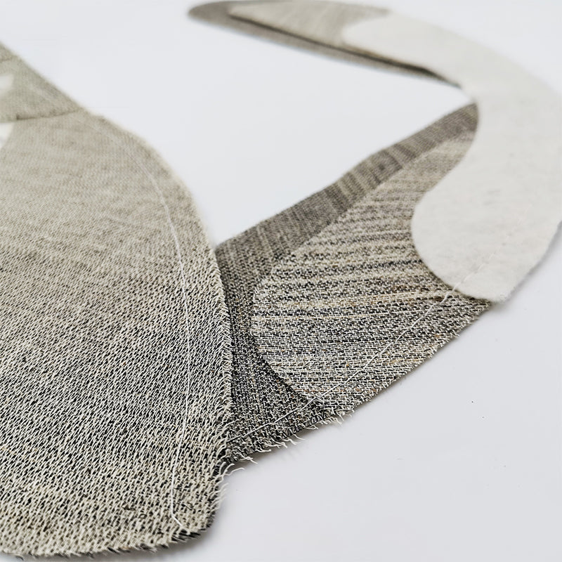 nanyan Garment accessories webbing NY-SHR561PRC Imported black carbon lining, imported horsetail lining, hemp lining
