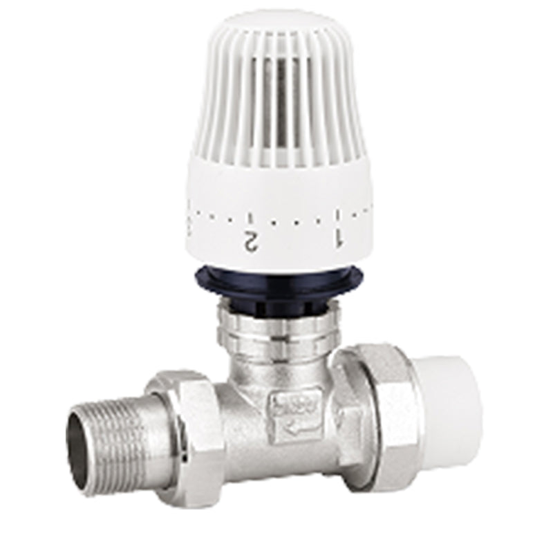 shuangan PPR straight radiator thermostatic control valve DN15×PPR20 DN20×PPR25 DN25×PPR32 Temperature control valve Temperature control valve