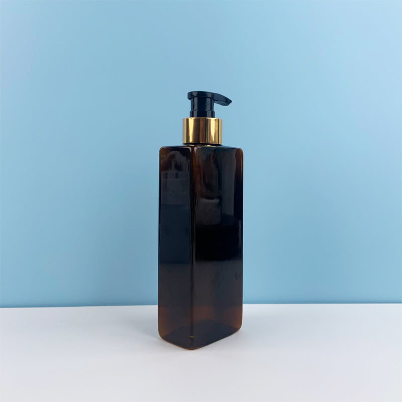 zhengxing PET bottle (square bottle) 300ml/166.6/59.8/40.4 Household toiletries Bottled separately Press type shampoo bottle Large capacity household lotion bottle
