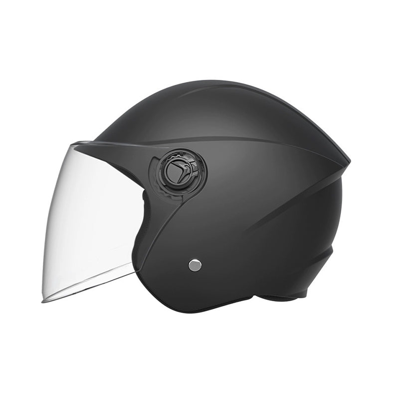 xingguang 3C certification female electric car helmet winter warm helmet double four-season universal battery motorcycle half helmet