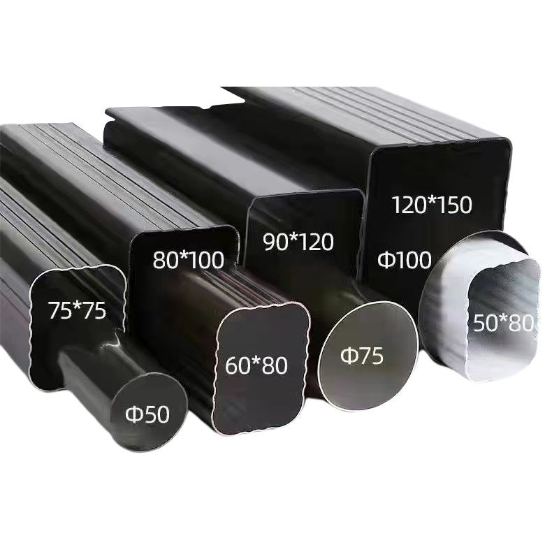 shunshui The outdoor round downpipe is resistant to aging, durable and serves as an excellent drainage pipeline(Please consult customer service for pricing)
