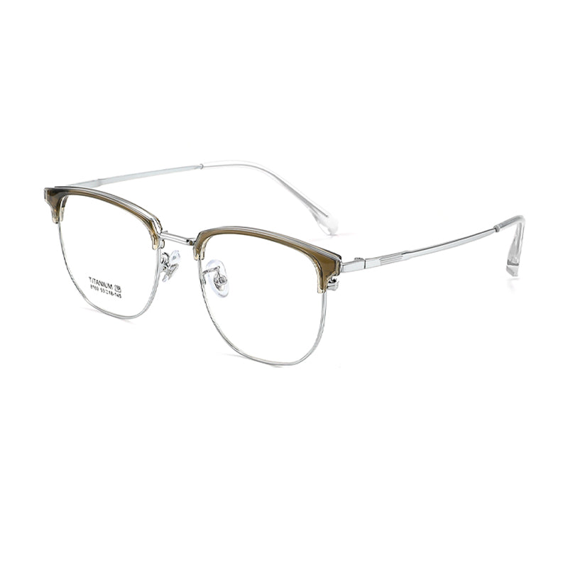 zhengbo Eyeglasses TR Metal Eyebrow 8169 Radiation protection Men and women myopia anti-fatigue