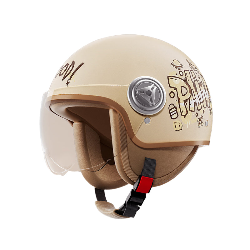 xingguang 3C certification winter warm electric car helmet ladies battery motorcycle four seasons universal HD full helmet male helmet