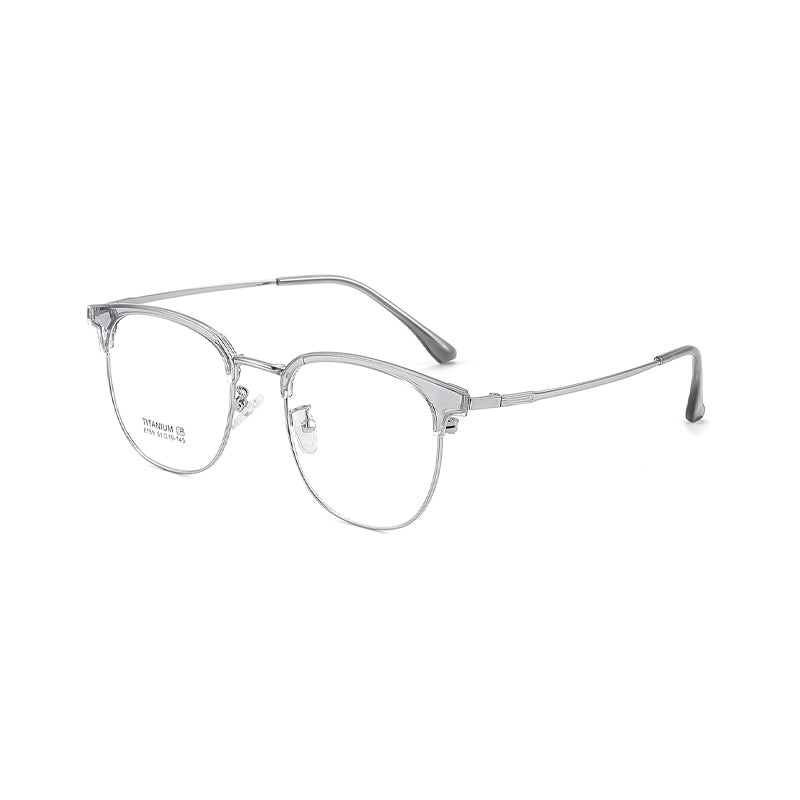 zhengbo Eyeglasses TR Metal Eyebrow 8159 Radiation protection Men and women myopia anti-fatigue
