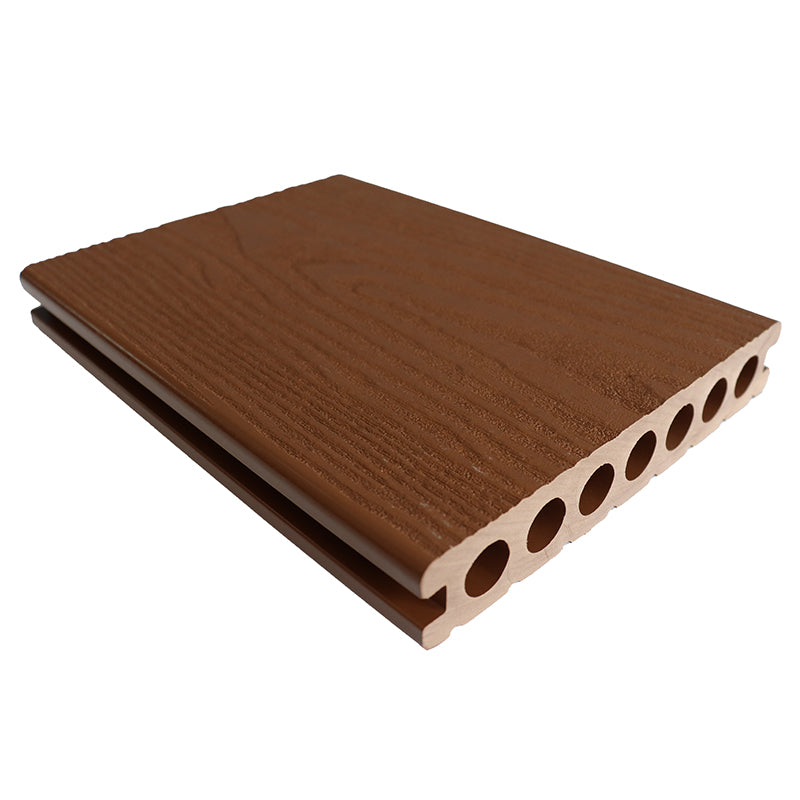 qianlong First Generation(xiangmu)Outdoor wood plastic flooring Outdoor Patio Deck Garden Plastic Wood Panel QLK144*24.8(Please consult customer service for pricing)