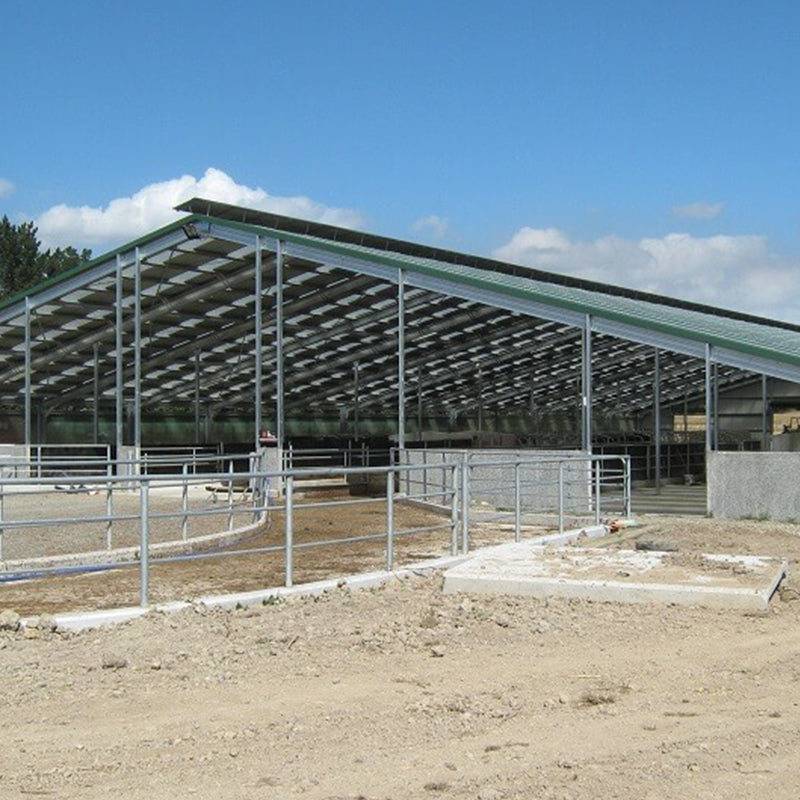 gaoya (Steel Structure) Cowshed(Please consult customer service for pricing) Breeding greenhouses to build greenhouses steel pipes