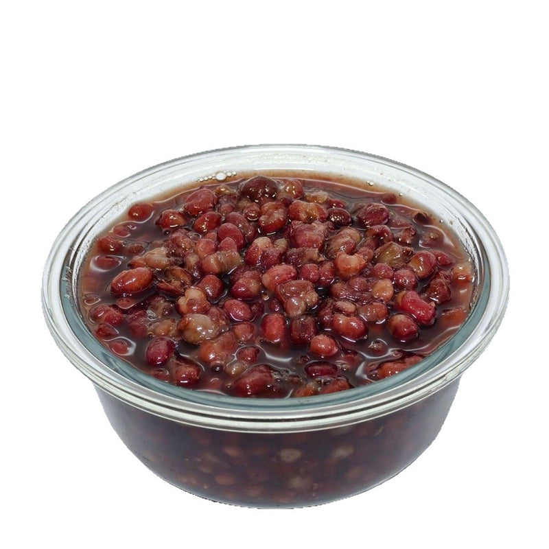 mingzhong Canned red beans in syrup, bean condiment, cooked red beans, sweetened natto, ready to eat 900g×12cans