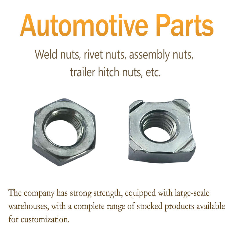 XINMAO Weld nuts, rivet nuts, assembly nuts,trailer hitch nuts, etc.(Ask customer service for specific prices)