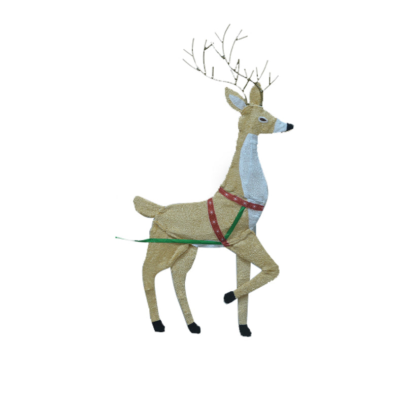 Hongfa Lights Standing Deer Standing Deer Sledding 1,000 Pieces Ornaments Cute deer