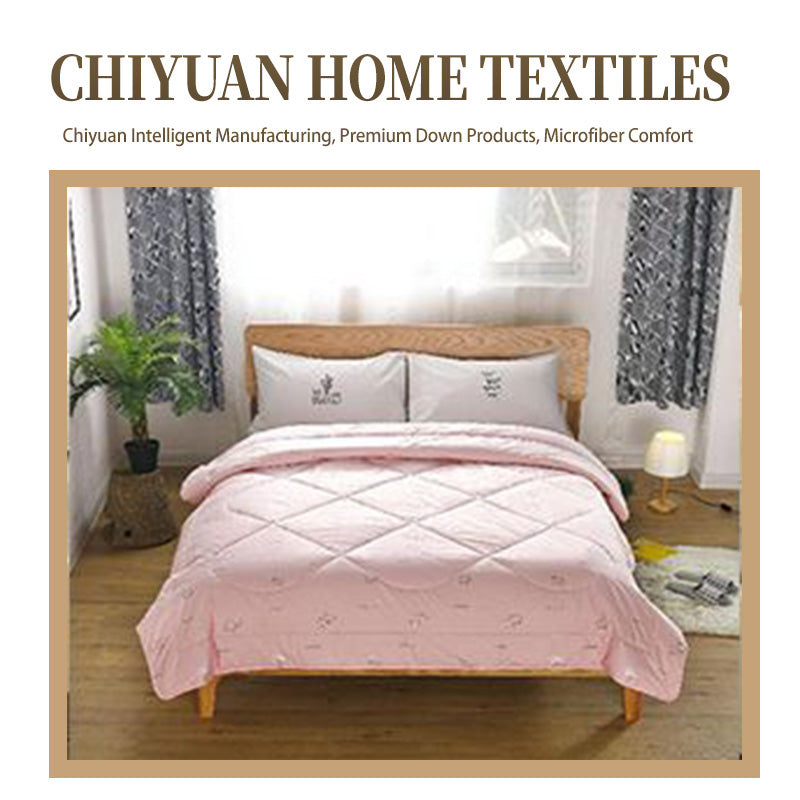 CHIYUAN Colour-printed high-pile quilt(Products can be customized, price ask customer service)
