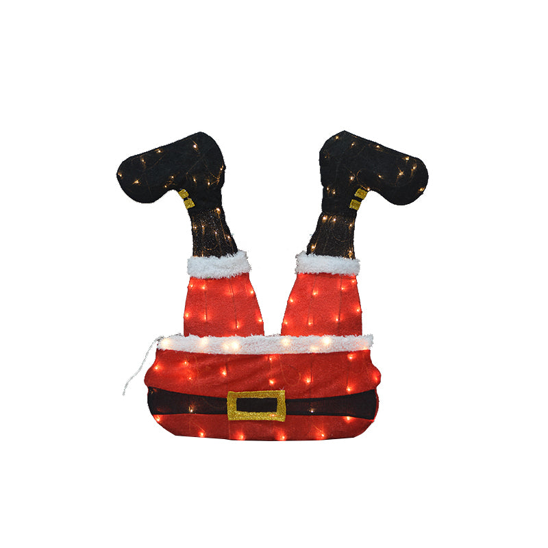 Hongfa Lights Witch Legs Upside Down Santa Claus Legs Upside Down 1,000 Pieces String Lights Lantern