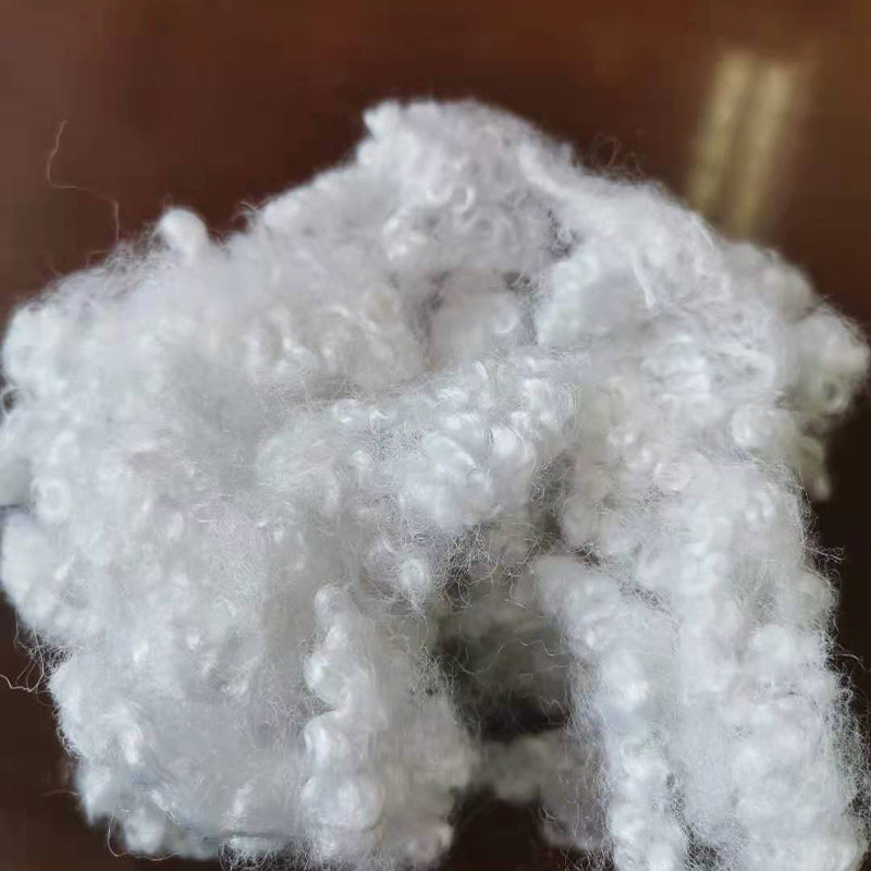xinsheng PET white three-dimensional hollow fiber