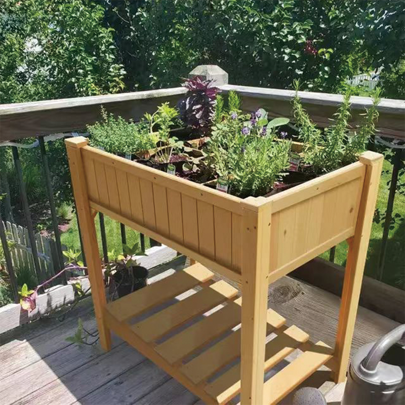 linfeng Wooden flower box/wooden flower bucket/wooden seedbed(Please consult customer service for pricing)