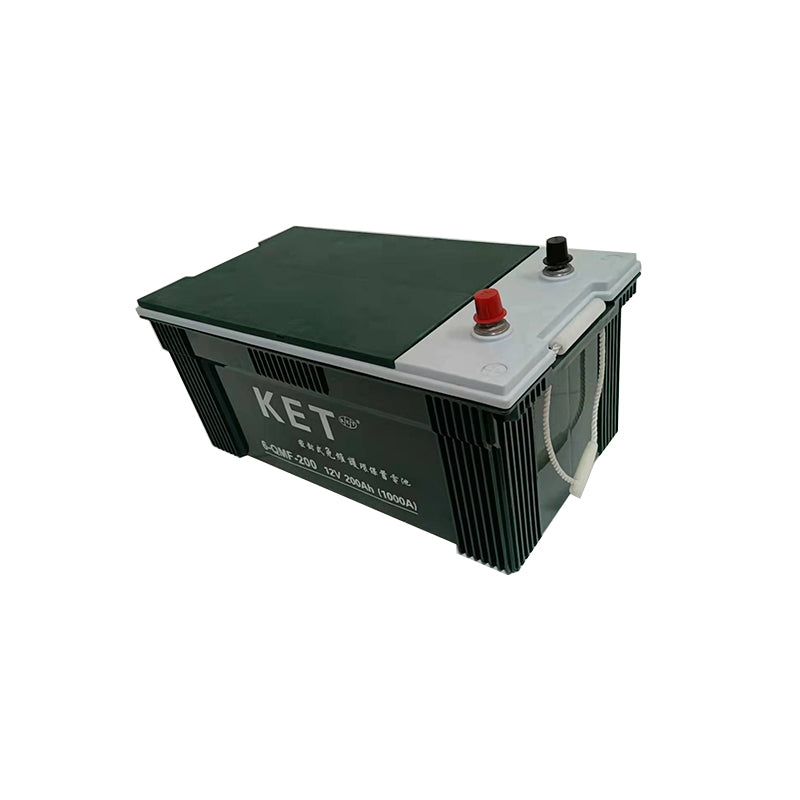 kete Startup Silica Gel Salt Battery 12V200 Bus Battery Hydrochloric acid battery of agricultural lighting sound fertilizer Lead-acid battery electric release device Battery maintenance free battery