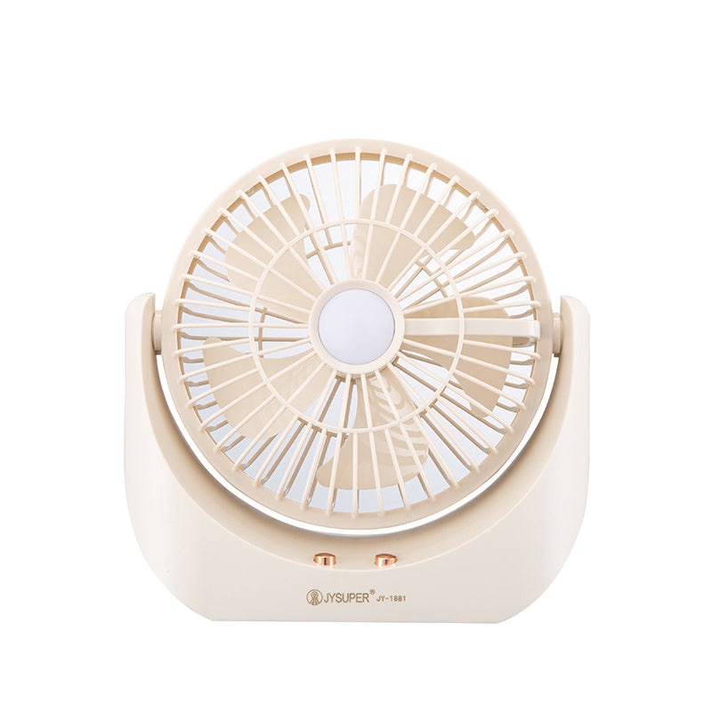 jinyan Rechargeable Electric Fan USB Rechargeable Mini Desk Fan / Portable USB Desk Fan JY-1881 300 pieces