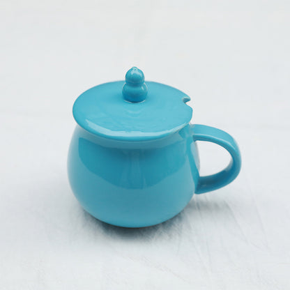 dehua Vitality Fat Cup  Ceramic Mug Creative Ceramic Cup Cute Breakfast Cup