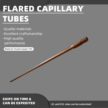 sancai Expansion - contraction capillary tube, high - precision, wear - resistant and corrosion - resistant φ3.5 - φ2.0 - L / Flared port φ5.0, constricted port φ4.5 (Please consult customer service for pricing)