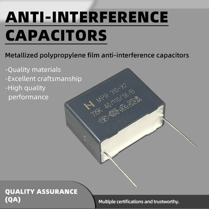 liuhe Interference suppression capacitor(X2,275V,310V,400Vac) MPR Motor Starting Capacitor(Please consult customer service for pricing)
