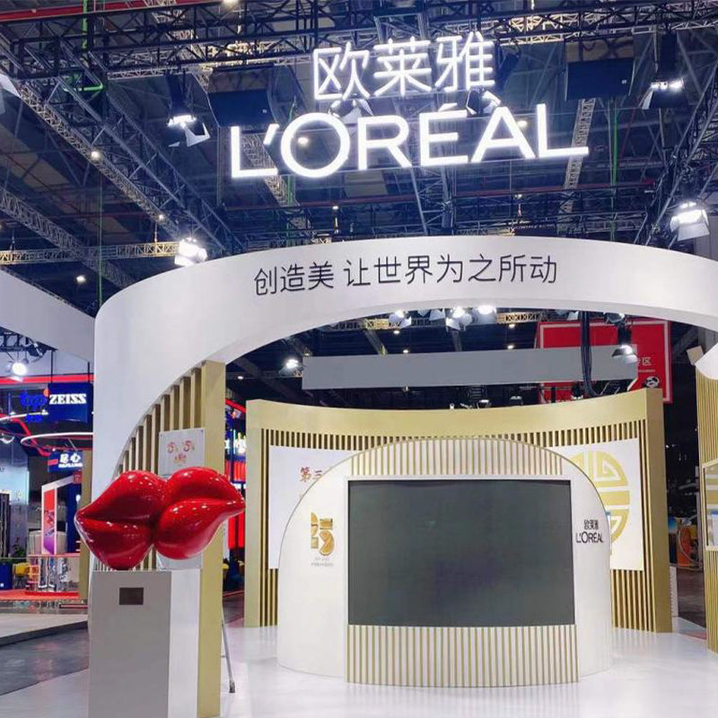 domgxin Famous brand booth display(Please consult customer service for pricing)