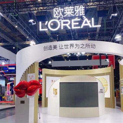 domgxin Famous brand booth display(Please consult customer service for pricing)