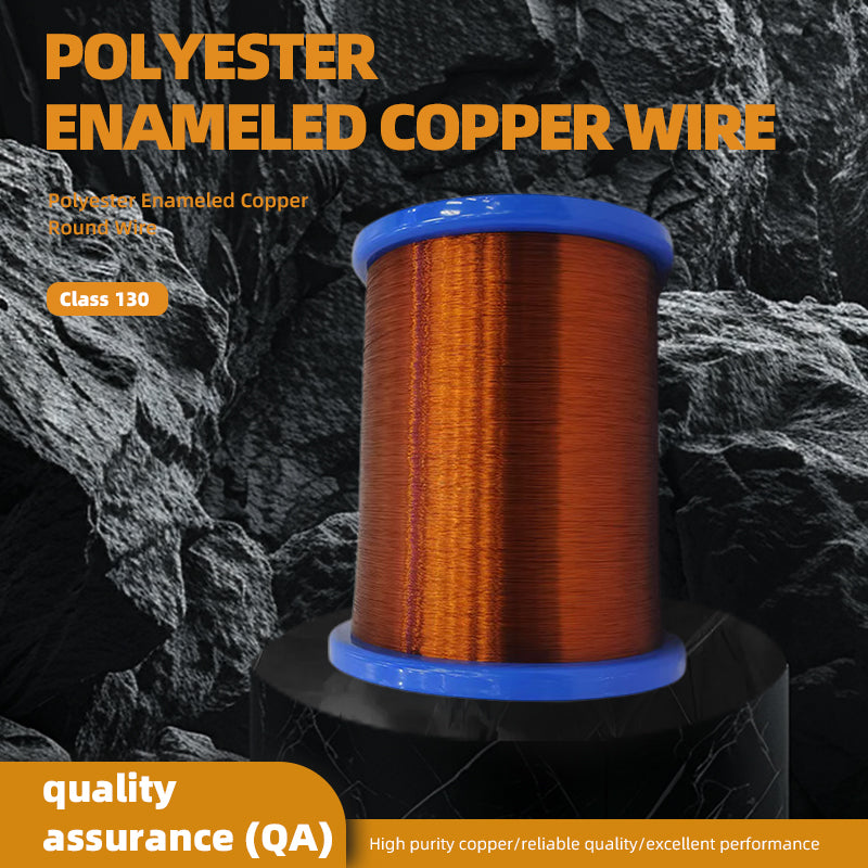 huaerda 130-Class Polyester Enameled Round Copper Wire for Heat-Resistant Insulation in Motors and Transformers 0.200-2.600(Please consult customer service for pricing)