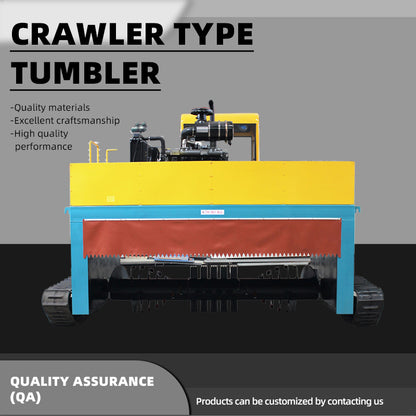 pengyao Track-Type Turning Machine for Organic Fertilizer Production