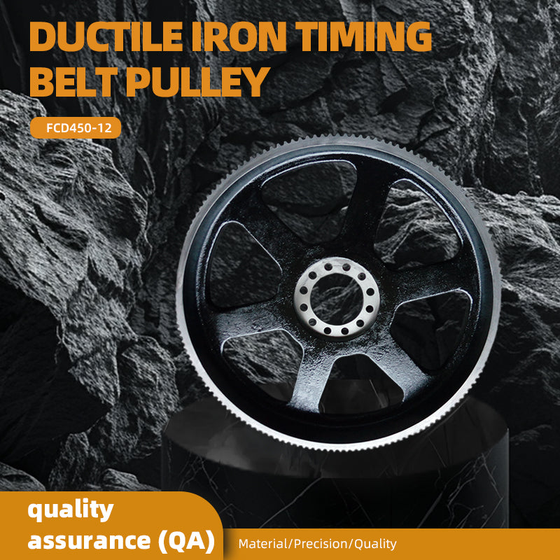 zhengxin Ductile Iron Synchronous Pulley – Wear-Resistant and Corrosion-Resistant, Compatible with Multiple Tooth Profiles FCD450-12(Please consult customer service for pricing)