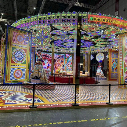 domgxin Famous brand booth display(Please consult customer service for pricing)
