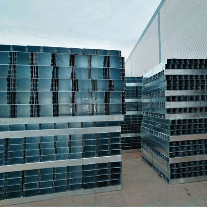 yunlong Hot-Dip Galvanized Cable Tray for Power Engineering – Strong and Weak Current Wiring Duct(Please consult customer service for pricing)