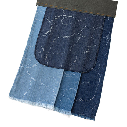 huiming Denim Fabric Thickened and Wear-Resistant Denim Fabric: Coarse Twill Pure Cotton for Clothing and Sofa Decoration(Please consult customer service for pricing)