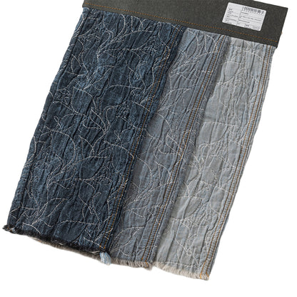 huiming Denim Fabric Thickened and Wear-Resistant Denim Fabric: Coarse Twill Pure Cotton for Clothing and Sofa Decoration(Please consult customer service for pricing)