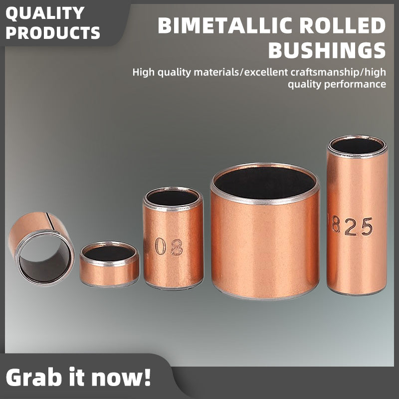 anbixing Bimetallic rolled bushing, a bushing with strong adaptability and high load-bearing capacity for mechanical transmission equipment(Please consult customer service for pricing)