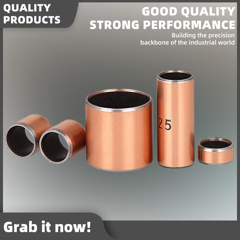 anbixing Bimetallic rolled bushing, a bushing with strong adaptability and high load-bearing capacity for mechanical transmission equipment(Please consult customer service for pricing)