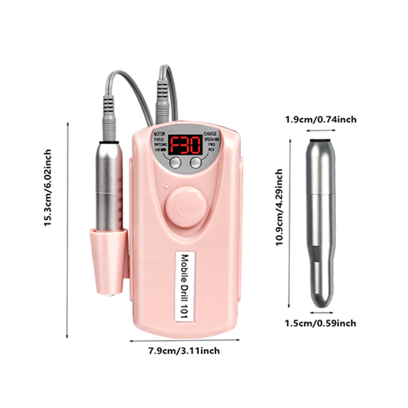 wankang Nail Drill, Multi-functional, for Manicure and Dead Skin Removal, High-Precision, Handheld