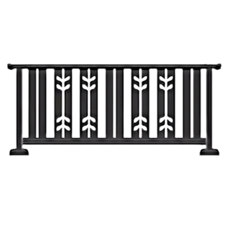 hengze Wrought Iron Balcony Railings Indoor Outdoor Safety Guardrails Custom Height Rust-Proof Carved Home Balcony Handrails(Please consult customer service for pricing)